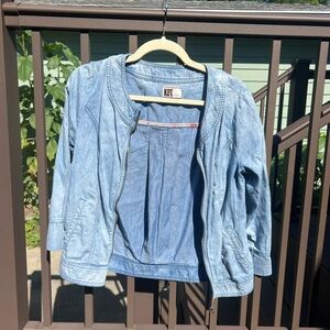 Kut from the Kloth Light Blue Jean Jacket